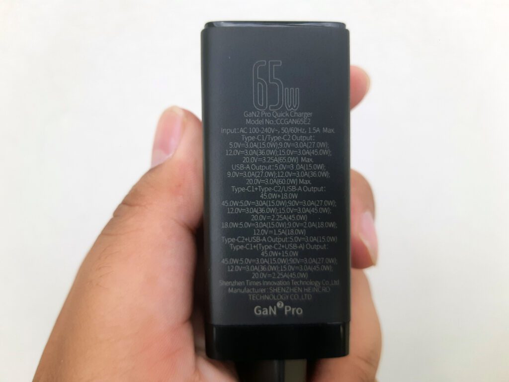 Baseus 65W Gan Charger review